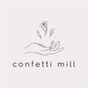 confetti mill Logotyp