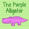 The Purple Alligator Logotipo