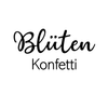 Blütenkonfetti Logotyp