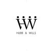 Hubb and Wills Logotip