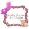 Sparkly Unicorn Bow Supplies Logotipo