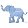 blaueelefant.de Logotype