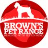 Brown's Pet Range Logotype