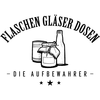 Flaschen, Gläser und Dosen Logotyp