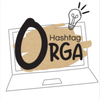 Hashtag Orga Logotyp