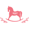 The Rocking Horse Toy Shop Logotype