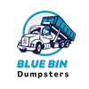 Blue Bin Dumpsters Logotipo