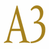 A3 boeken Logotyp