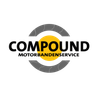 Compound motorbandenservice Logotyyppi