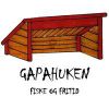 Gapahuken fiske og fritid Logo