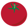 RTG.fish - Rainbow Tomatoes Garden Logotype