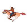 Pony Express Fast Break Offense Logotype