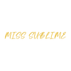 Miss Sublime Logotipo