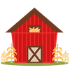 Honeybee Farm and Tree Logotyp