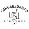 Flaschen, Gläser und Dosen Logotype