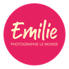 Emilie photographie le monde Logotype