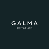 Galma Sinivalolasit Logotyyppi