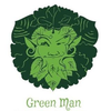 Green-man GartenARTen Logo