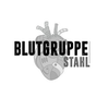 Blutgruppe Stahl Logotype