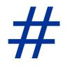 Hashtag Clean Logotype