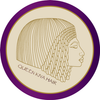 queen Kiya Hair Logotipo