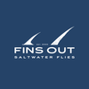 Fins Out Flies Logotip