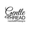 Gentle Thread Needle Art Designs Logotipo