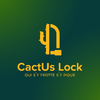 CactUs Lock Logotype