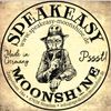 Speakeasy Moonshine Logotype