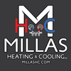 Millas Heating and Cooling Logotyp