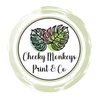 Cheeky Monkeys Print & co Logotyp