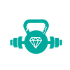 Dia-mon-d Strong Fitness Logo