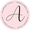Add a flower Logotipo