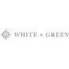 White and Green Home Logotipo