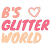 B's Glitter World Logotipo