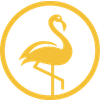 De Gele Flamingo Logotype