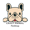 Crazy Animal Pet Shop Logotipo