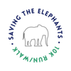 Saving the Elephants Run Logotype