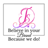 T S Business Cards & Labels Logotype