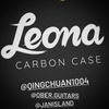 Leona Carbon Case Logotype