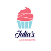 Julia's Just Desserts Logotyp