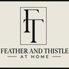 Feather and Thistle at Home Logotyp