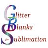 Sublimation Glitter Blanks Logotype