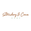 Strawberry & Cream Home Logotype