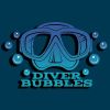 Diver Bubbles Λογότυπο