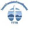 Teach Translate Travel Repeat Logotyp