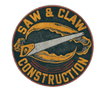 Saw and Claw Construction Logotyp