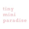 tiny mini paradise Logotype