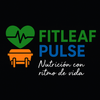 Fit Leaf Pulse Logotipo