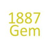 1887Gem Logotype
